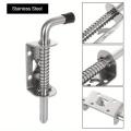 304 Stainless Steel Spring Pin-durable Adjustable Guide for Door Hinge Garden Shelter Window Security Bolt Household Cabinet. 