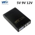 wgp Mini UPS 5/9/12V upgraded Original(10,400mAh) (2 years replacement warranty).