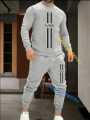 RAFFIQ GARMENTS 2 GREY ROUND NECK SUMMWER SHIRT AND TROUSER TRACKSUIT _ HIGH QUALITY SHINNING AND WARM SWEATSHIRT AND TROUSER SET NASA PRINTED FOR BOYS AND MEN SOFT AND STYLISH FABRIC      EASILY WASHABLE  BEST FOR SUMMER SEASON. 