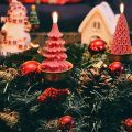 Silicone 3D Christmas Tree Mold DIY Resin Epoxy Small Irregular Pine Needle Tree Craft Candle Making Kit Holiday Decor. 