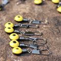 30pcs/set Fishing Float Bobber Stops Space Beans Connectors Sea Saltwater Fishing Tools Equipment Plastic Metal NEW SET. 