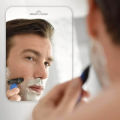 Acrylic Mirror Shower Shaving Fogless Mirror Washroom Travel Accessories For Women Makeup Man Shaving Bathroom Tools.