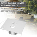 Diesel Heater Mounting Plate for Airtronic D2/D4/D1LC 60 mm Stainless Steel Diesel Heater Turret Mount Plate Rustproof. 