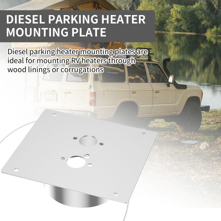 Diesel%20Heater%20Mounting%20Plate%20for%20Airtronic%20D2/D4/D1LC%2060%20mm%20Stainless%20Steel%20Diesel%20Heater%20Turret%20Mount%20Plate%20Rustproof%20-%20Image%206