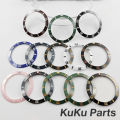 Diving Bezel 38mm*30.6mm Slope 1 PCS Luminous Ceramic Bezel Insert for NH35 NH34 NH36 4R35 Automatic Movement Watch Bezel Insert. 