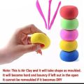 Amazing Foam Clay Modeling Clay Dough _pack of 12 with plastic tools. 