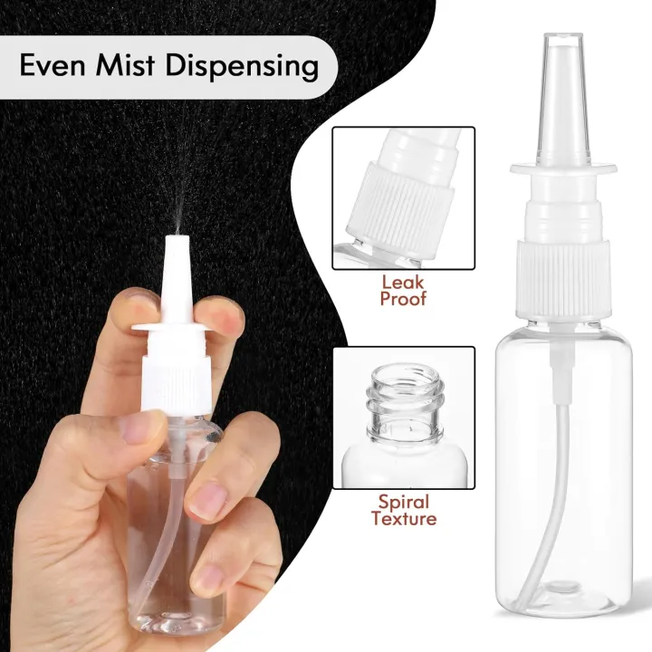 5PCS%2010ml-60ml%20Empty%20Nasal%20Spray%20Pump%20White%20Plastic%20Spray%20Bottles%20Mist%20Nose%20Refillable%20Bottle%20Packaging%20Accessories%20-%20Image%206