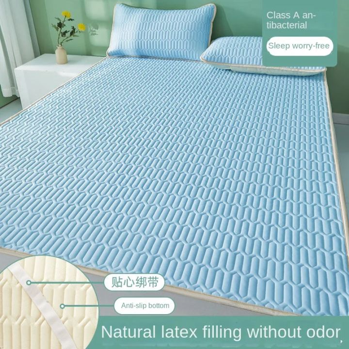 Cool%20Feeling%20Mattress%20Cover%20Single/Double/Queen%20Bed%20Sheet%20Summer%20Cool%20Pad%20Mat%20Elastic%20Band%20Four%20Corners%20Bedspreads%20-%20Image%206