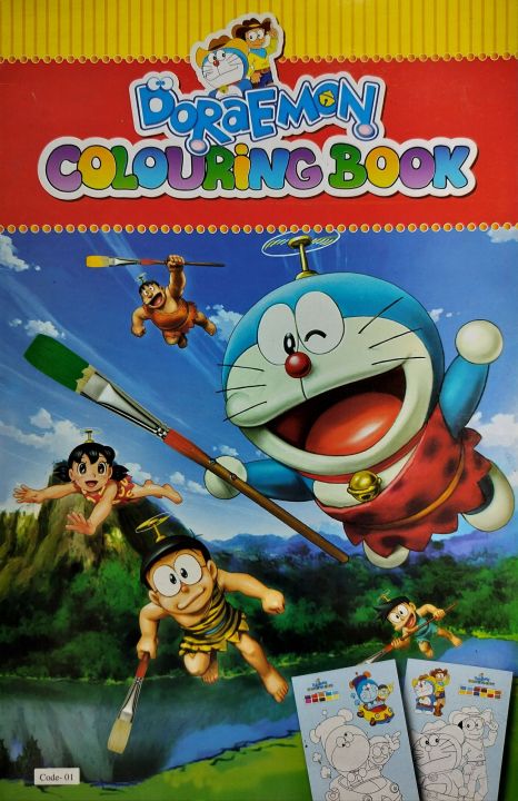 Doraemon Colouring Book