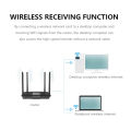 Wireless Mini USB WiFi 6 Adapter 150Mbps RTL8188 802.11n USB Wifi Receiver Dongle Network Card Adaptor Desktop Laptops Win 11 10. 