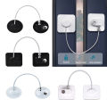 1 Pc Door Lock Child Safety Lock Cabinet Fridge Stainless Steel Cable Protection Kids Baby Home Window Lock Strong Fix. 