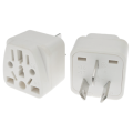 Australian/China/New Zealand Travel Adapter, IEC Type I Plug US/EU/UK/Swiss/Italy/Japan To AU 3 Pin Power Converter 10A/250V. 