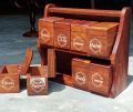 Wooden Crafted Wooden Masala Box RackStationery & Craft / Craft Supplies / General Craft. 
