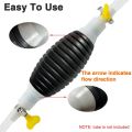 Car Fuel Hand Primer Pump Manual Petrol Diesel Gas Liquid Transfer Pump Fit For Ford Chevy VW Audi BMW.