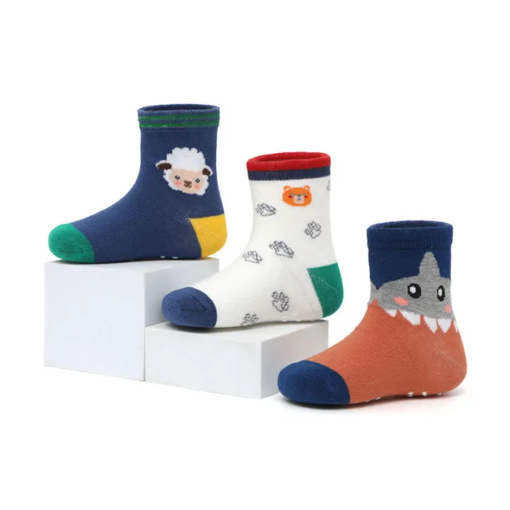 6%20Pairs%20Boys%20Kids%20Non-Slip%20Socks%20Cute%20Cartoon%20Pattern%20Breathable%20Comfy%20Children%20Floor%20Socks%20For%20All%20Seasons%20-%20Image%204