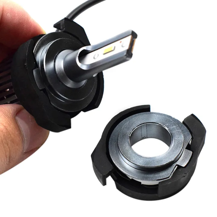 2Pcs%20H7%20Automobile%20Led%20Headlight%20Bulb%20Base%20Replacement%20Holder%20Adapter%20Retainer%20Cover%20For%20Alfa%20Romeo%20VW%20Passat%20B6%20Magotan%20-%20Image%205
