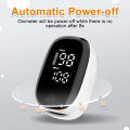 Oximeter Portable Fingertip Pulse Blood Oxygen Saturation Monitor With LED Display Fingertip Oximeter Testing SpO2 Health Care.