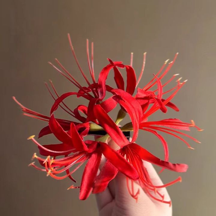 Retro%20Red%20Spider%20Lily%20Tassel%20Hair%20Clip%20Fabric%20Flower%20Hairpin%20Bride%20Hairwear%20Countryside%20Style%20Hair%20Accessories%20-%20Image%205