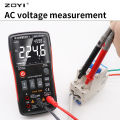 Digital Multimeter ZOYI ZT-X ZT-303 T-RMS Auto Range EBTN LCD DC AC Voltmeter Ammeter Current Capacitor Ohm temp Hz NCV Tester. 