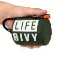 Portable Waterproof Emergency Survival Sleeping Bag Outdoor Edc Camping Gear Thermal Sack First Aid Rescue Kit Mylar Blanket.