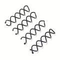 10pcs/Pack Spiral Hair Pins Spin Pins Non-Scratch Round Tips, Twist Screw Hair Pin For Women Bun Hair Style Diy Black. 