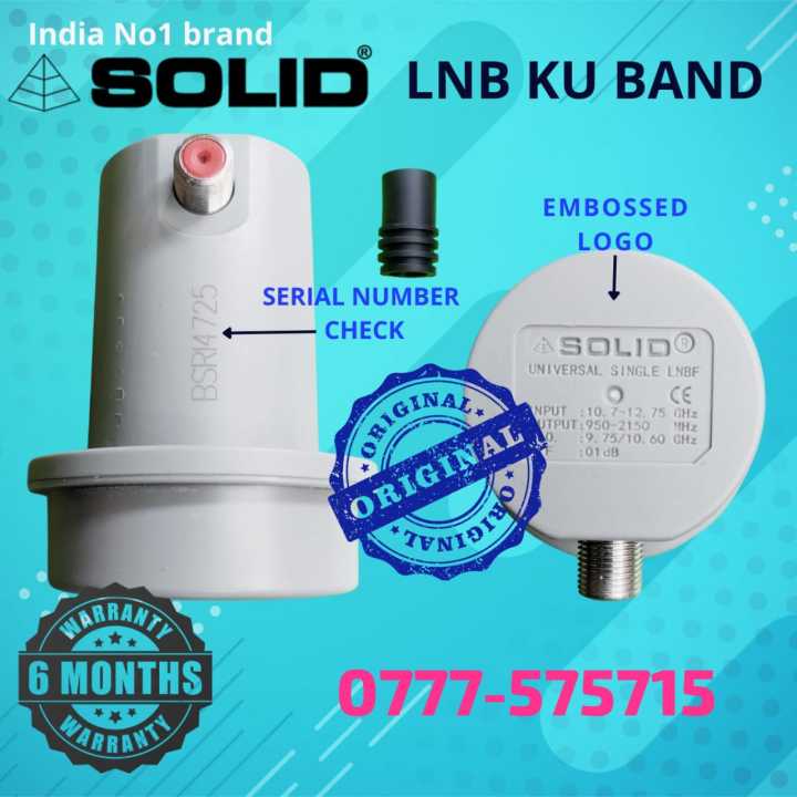 Solid Original Signal LNB for All Kind of Ku Band Satellite Antennas ...