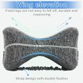 Memory Foam Leg Knee Foam Support Pillow Side Sleeper Sciatica Orthopedic Sciatica Back Hip Relief Pillow For Bed Sofa. 