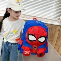 Spiderman Backpacks Super Heroes Student School Bag Cartoon 3d Stereo Kindergarten Backpack Children's Travel Bag Gift. 