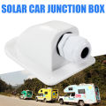 Camper Accessories Caravan Solar Car Junction Box Roof Wire Entry Solar Cable Motorhome Junction Box RV Caravan Accessories. 