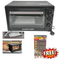 Electric Oven 30L 3KG 13L 45L Full Black Housing Full Body. 