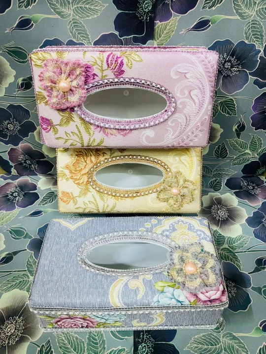 tissue box attractive and beautiful decorative tissue box