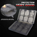 DATA FROG 24 Slots Game Card Storage Box For 3DS DS Series Portable PP Case With SD TF Stylus Storage Slots. 