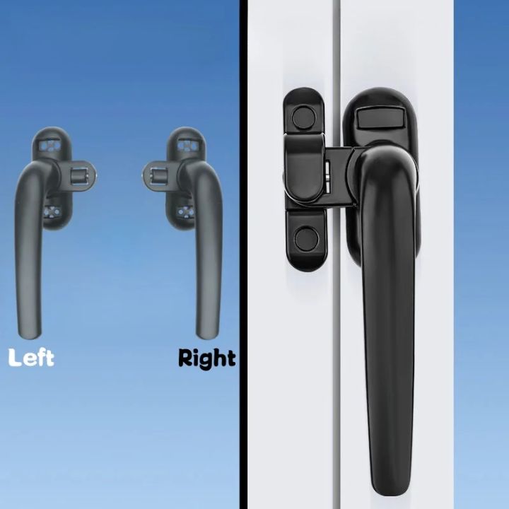 Two Handle Security Windows Universal Window Handle Hand Locking With Locks Kids Security Door ...