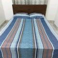 double King Size Bed Sheet Set with Pillow Cover Chador set 7.5×8.25 feet Full Cotton Fabric model B2.