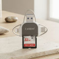 Earldom ET-OT71 6-in-1 USB OTG Card Reader Multi-Function Adapter for SD TF Micro SD USB Drives Compatible with Android Phones Laptops and Tablets. 
