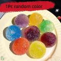 Sensory Stress Reliever Reusable Slushie Squeeze Ball with Crunchy Crackling Noise Creative Moldable Fidget Putty. 