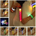 Outdoor Sports Night Running Armband LED Light Safety Belt Arm Leg Warning Wristband Cycling Bike Bicycle Party Glow Prop. 