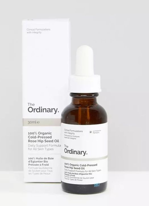 The ordinerry 100% organic cold pressed rose hip seed oil serum 30ml