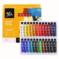 Mont Marte Acrylic Color Paint set 12ml Tube 24 Shade. 