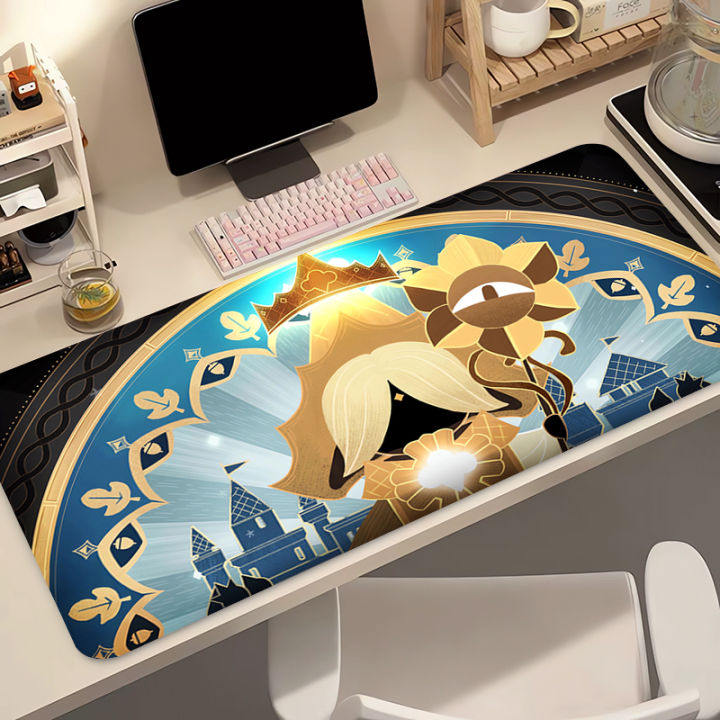 Mouse Pad Computer Cartoon Kawaii Keyboard Pad PC Gamer Cookies Run Kingdom Desktop Mat Laptop Gaming Accessories Anime Mousepad