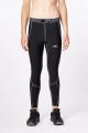 Spandex compression pants Black/Grey stitch length lp002. 