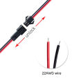 20/40PCS LED Extension Connector Cable Wires Electric Male Female Wire For 3528 5050 RGB RGBW LED Strip Lights , 2/3/4/5Pin. 