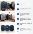 8 Mode Rechargeable Mini Massage Stick, Pain Relief Massager. 