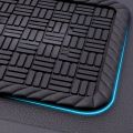 Durable PVC Anti Slip Car Mat - Heat and Sun Resistant Phone and Key Storage Mat.