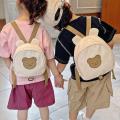 Anti-Lost Bag for Baby Girls Boys Cartoon Animal Kindergarten School Bag Cute Baby Backpack Canvas Korean Kids Schoolbag. 