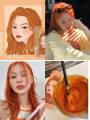 Kota Cosmetics Hair Color Cream Sunrise - Orange.