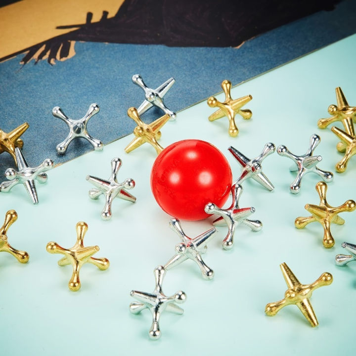 Classic%20Mini%20Metal%20Jack%20Game%20Set%20With%20Bouncy%20Ball%20-%20Perfect%20For%20Family%20Fun,%20Party%20Favors%20&%20%20%7C%20Zinc%20Alloy,%20Ages%2014+%20-%20Image%204