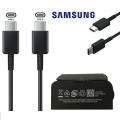 Samsung Original 25W PD C TO Type C Fast Charging Cable Dual Usb Type C Wire Line For Galaxy S21 Ultra S20 Plus S20FE Note 20 Ultra 10, A70, A80,A71,A72,A73,A51,A52,A53,A31,A32,A33,A04 ,A02s. 