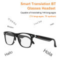 Smart Glasses 144 Languages Smart Glasses Translator Voice Assistant Wireless Translation Earbuds Translator Glasses & Headset. 