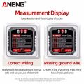 AC27 Smart Socket Tester EU/US Plug Polarity Phase Check Voltage Detector Test Electroscope Meter Circuit Breaker Finders. 